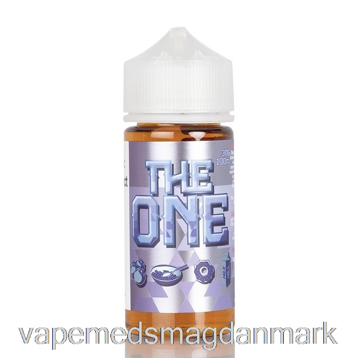 Vape Uden Nikotin Blåbær - Den Ene E-væske - Skæg Vape Co - 100ml 0mg